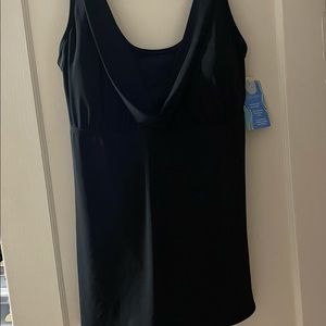 Miraclesuit V neck control Swimsuit